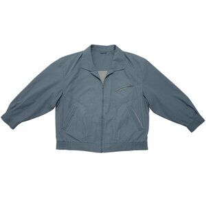 Sundazed (Germany) 80s Vintage Coated Plain Weave Harrington Jacket : XL